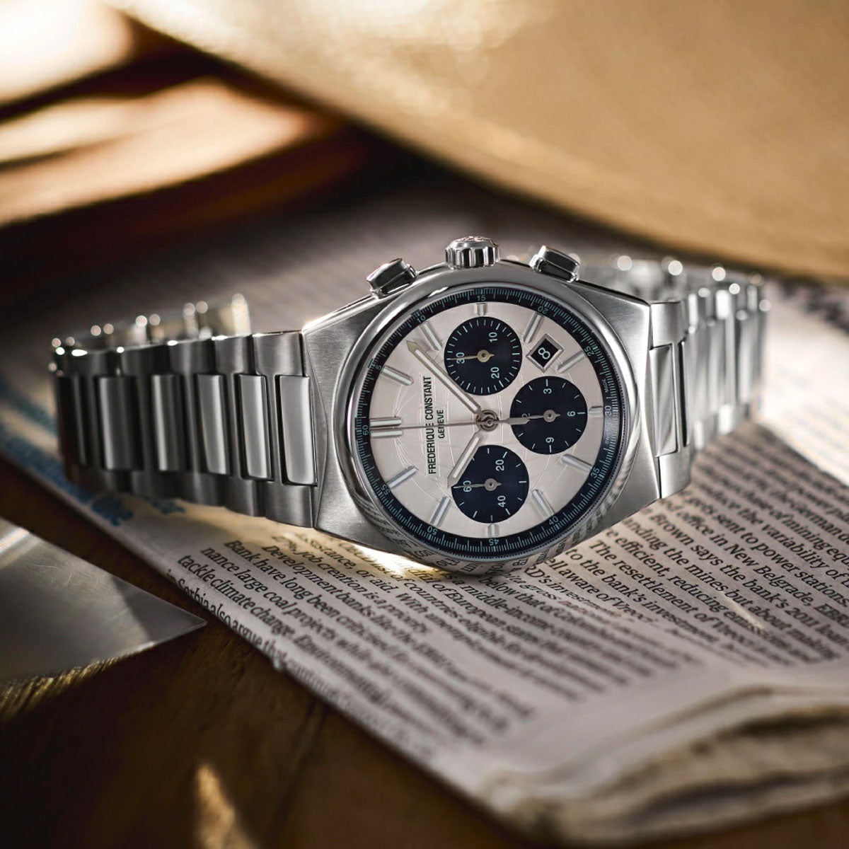 フレデリック・コンスタント FREDERIQUE CONSTANT FC-391SB4NH6B ハイライフ クロノグラフ 替ベルト付 自動巻 限定 時計 正規品 フレデリックコンスタント【60回分割手数料無料!】