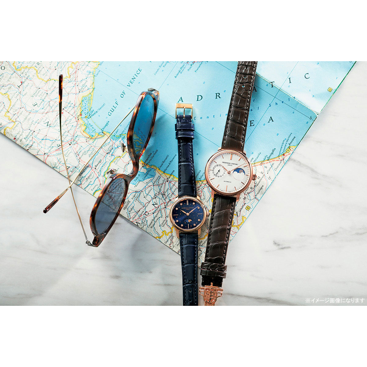 フレデリック・コンスタント スリムライン ムーンフェイズ マニュファクチュール 腕時計 メンズ 自動巻き オートマチック FC-702V3S4 フレデリックコンスタント【60回分割手数料無料!】