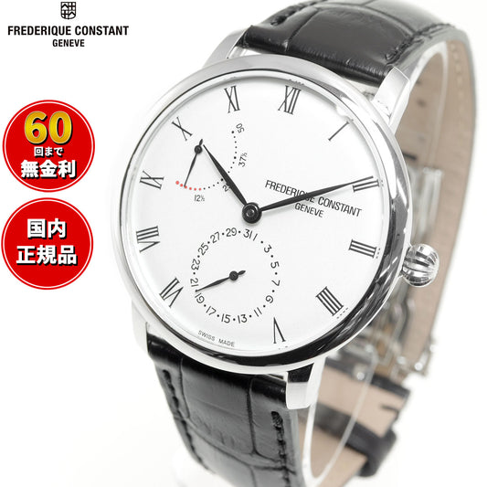 フレデリック・コンスタント スリムライン パワーリザーブ マニュファクチュール 腕時計 メンズ 自動巻き オートマチック FC-723WR3S6 フレデリックコンスタント【60回分割手数料無料!】