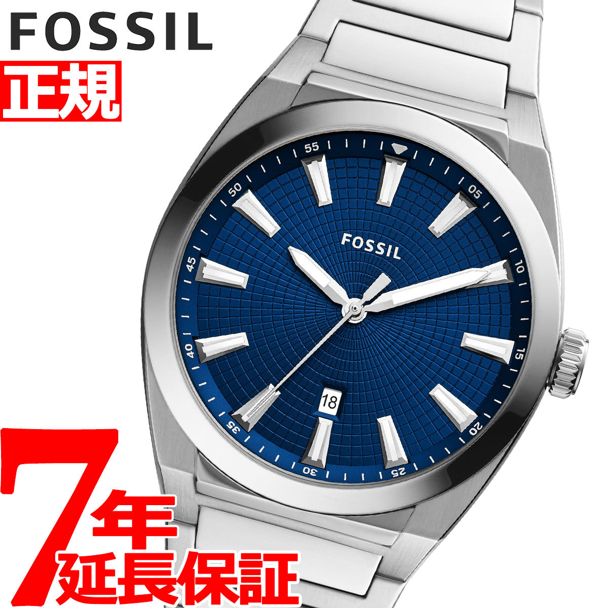 フォッシル FOSSIL 腕時計 メンズ エヴァレット EVERETT 3 HAND FS5822 – neel selectshop