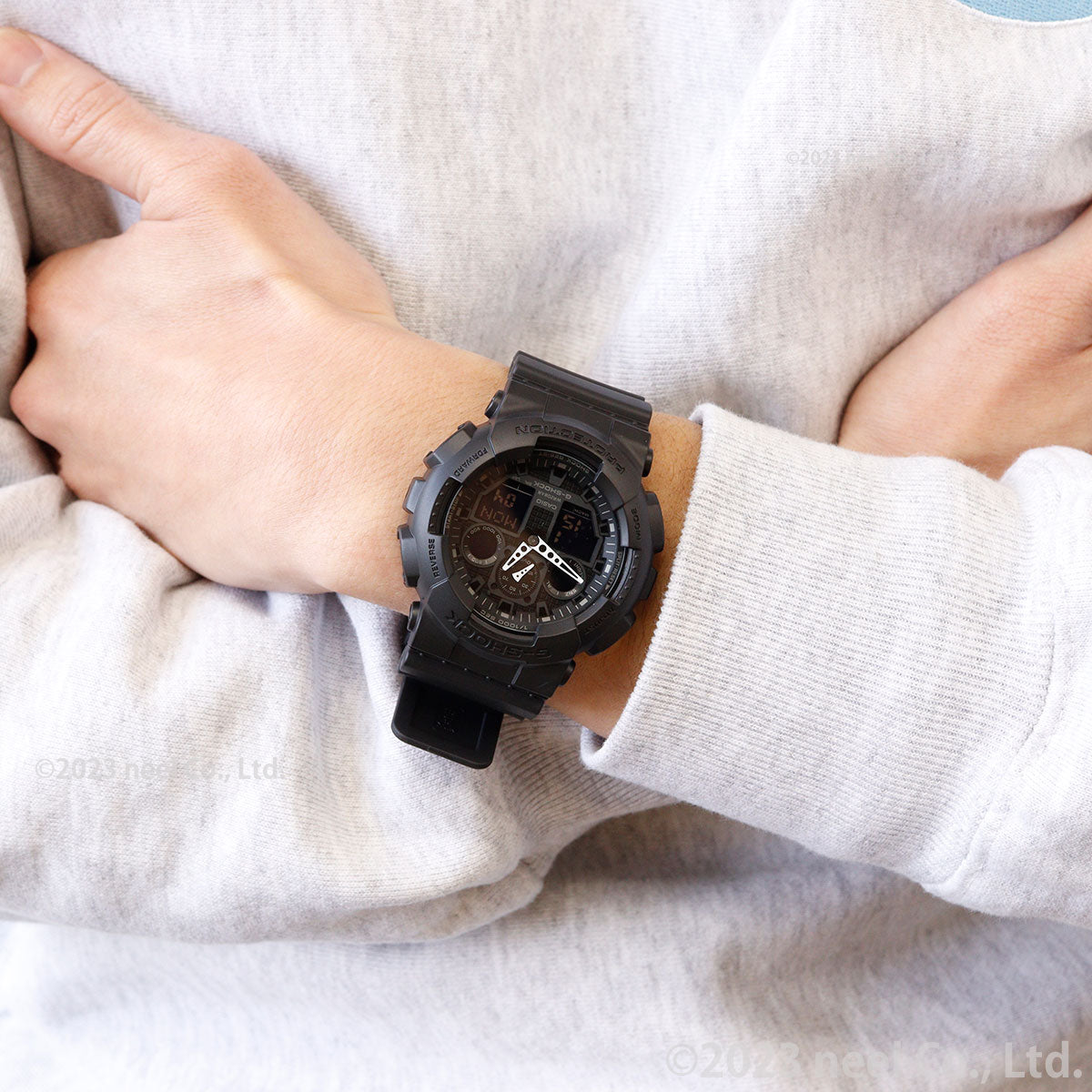 G-SHOCK GA-100-1A1JF カシオ Gショック 腕時計 メンズ アナデジ G-SHOCK GA-100-1A1JF