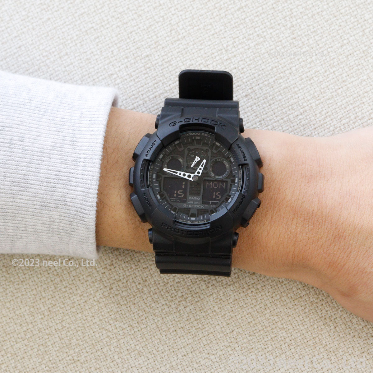 G-SHOCK GA-100-1A1JF カシオ Gショック 腕時計 メンズ アナデジ G-SHOCK GA-100-1A1JF