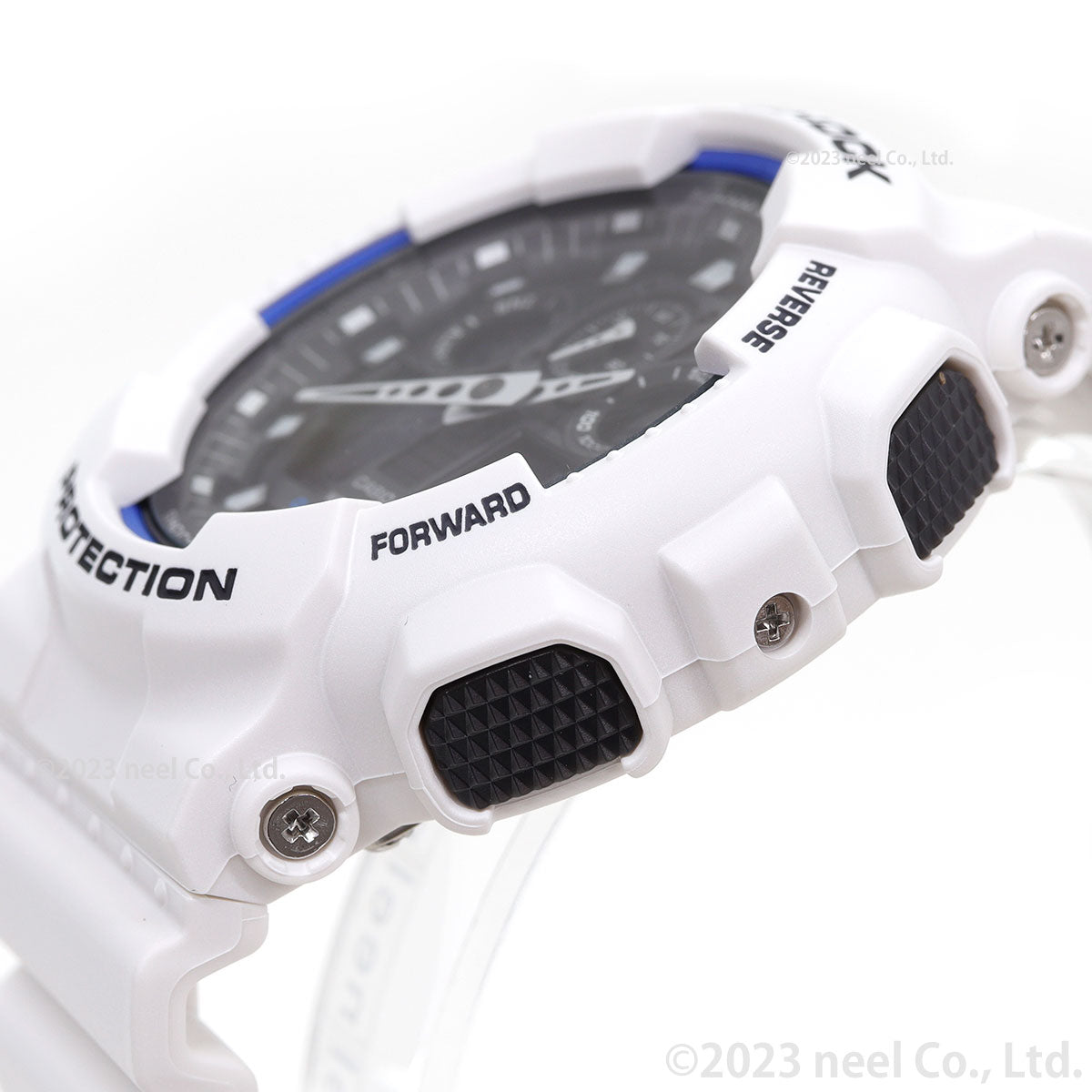 G-SHOCK ホワイト 白 カシオ Gショック 腕時計 メンズ アナデジ GA-100B-7AJF