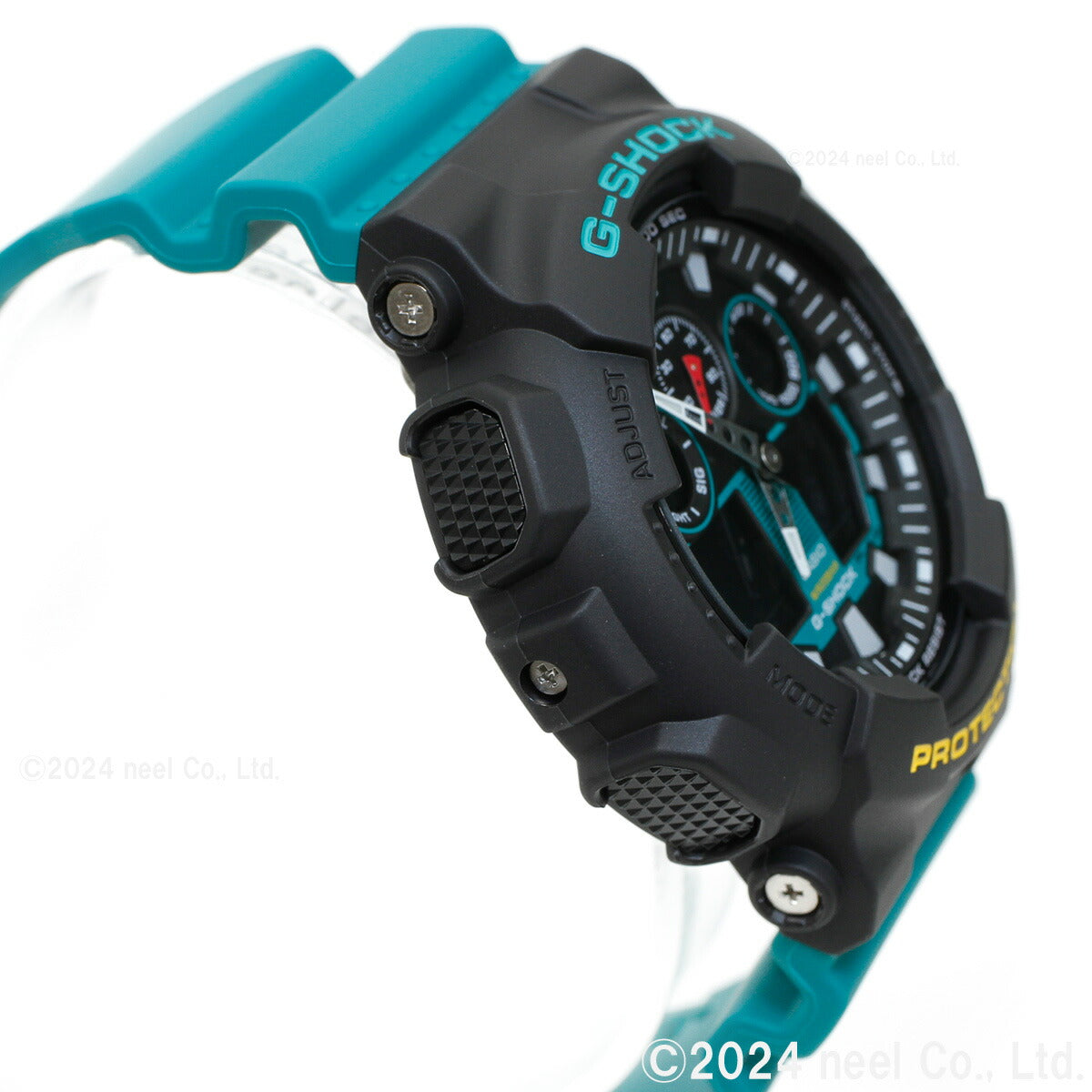 G-SHOCK アナデジ カシオ Gショック CASIO オンライン限定モデル 腕時計 メンズ GA-100MT-1A3JF Mix Tape シリーズ グリーン