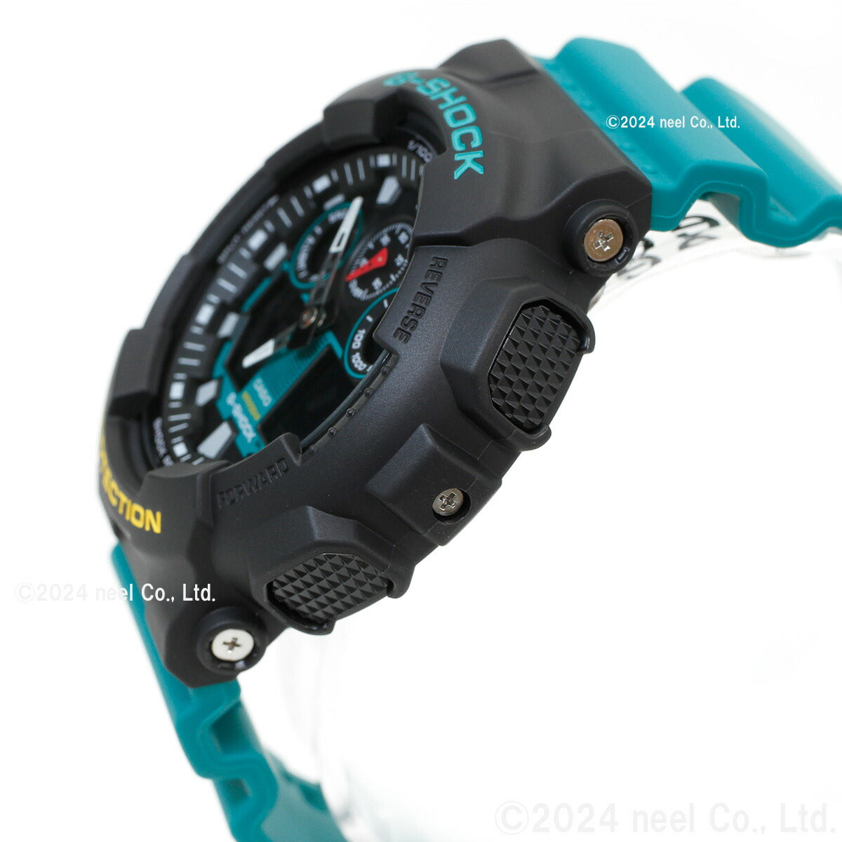 G-SHOCK アナデジ カシオ Gショック CASIO オンライン限定モデル 腕時計 メンズ GA-100MT-1A3JF Mix Tape シリーズ グリーン