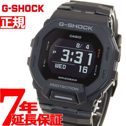 G-SHOCK Gショック G-SQUAD ジースクワッド GBD-200シリーズ GBD-200-1JF メンズ 腕時計 Bluetooth デジタル ブラック CASIO カシオ