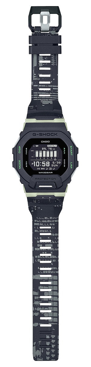 G-SHOCK Gショック G-SQUAD ジースクワッド GBD-200シリーズ GBD-200LM-1JF メンズ 腕時計 Bluetooth デジタル ブラック CASIO カシオ