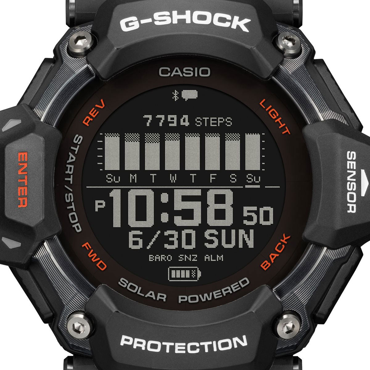 G-SHOCK G-SQUAD カシオ Gショック ジースクワッド CASIO GBD-H2000-1AJR Bluetooth搭載 GPS 腕時計 メンズ スマートフォンリンク