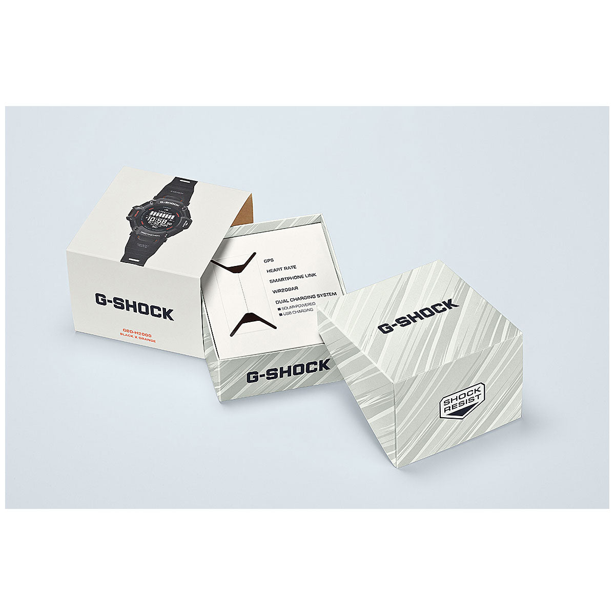 G-SHOCK G-SQUAD カシオ Gショック ジースクワッド CASIO GBD-H2000-1AJR Bluetooth搭載 GPS 腕時計 メンズ スマートフォンリンク