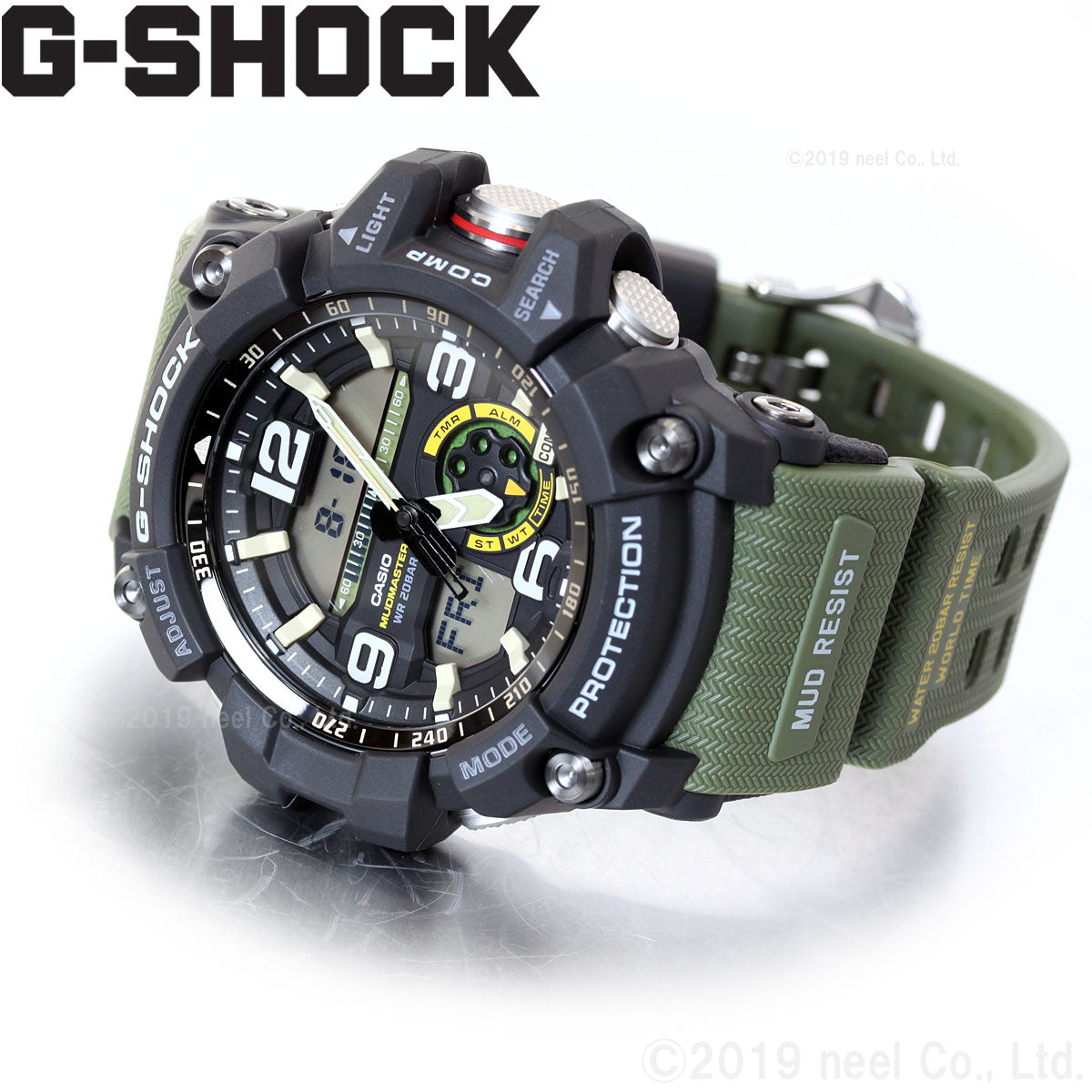 カシオ Gショック マッドマスター CASIO G-SHOCK MUDMASTER 腕時計 メンズ アナデジ GG-1000-1A3JF