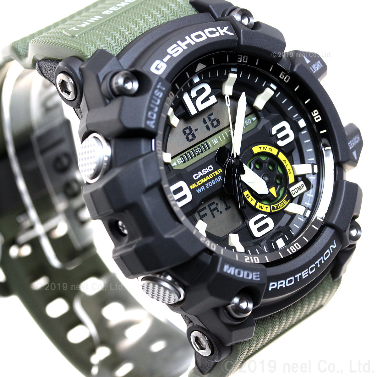 カシオ Gショック マッドマスター CASIO G-SHOCK MUDMASTER 腕時計 メンズ アナデジ GG-1000-1A3JF