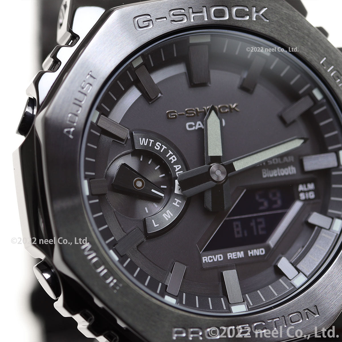 G-SHOCK カシオ Gショック CASIO GM-B2100BD-1AJF タフソーラー フルメタル ブラック 腕時計 メンズ スマートフォンリンク