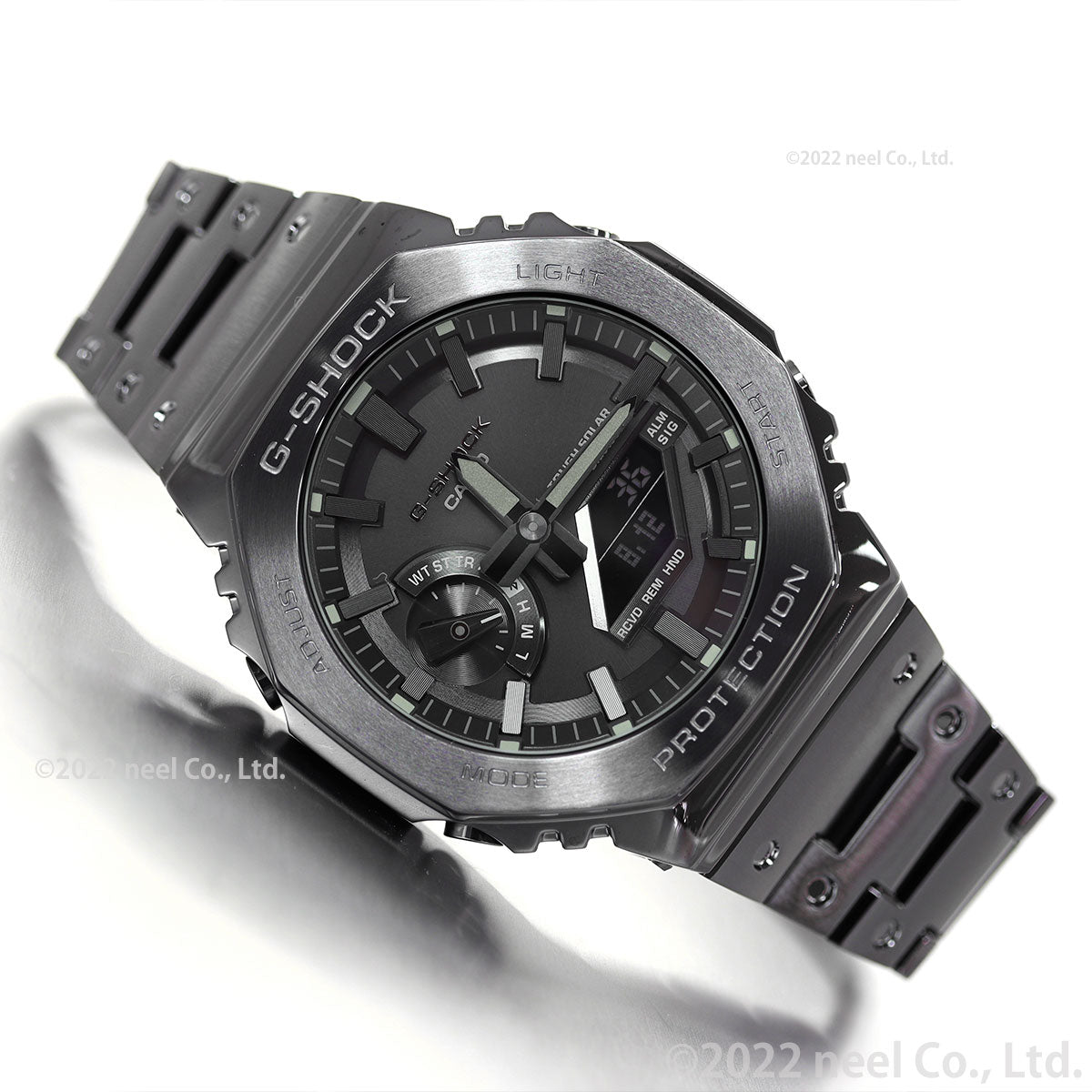 G-SHOCK カシオ Gショック CASIO GM-B2100BD-1AJF タフソーラー フルメタル ブラック 腕時計 メンズ スマートフォンリンク