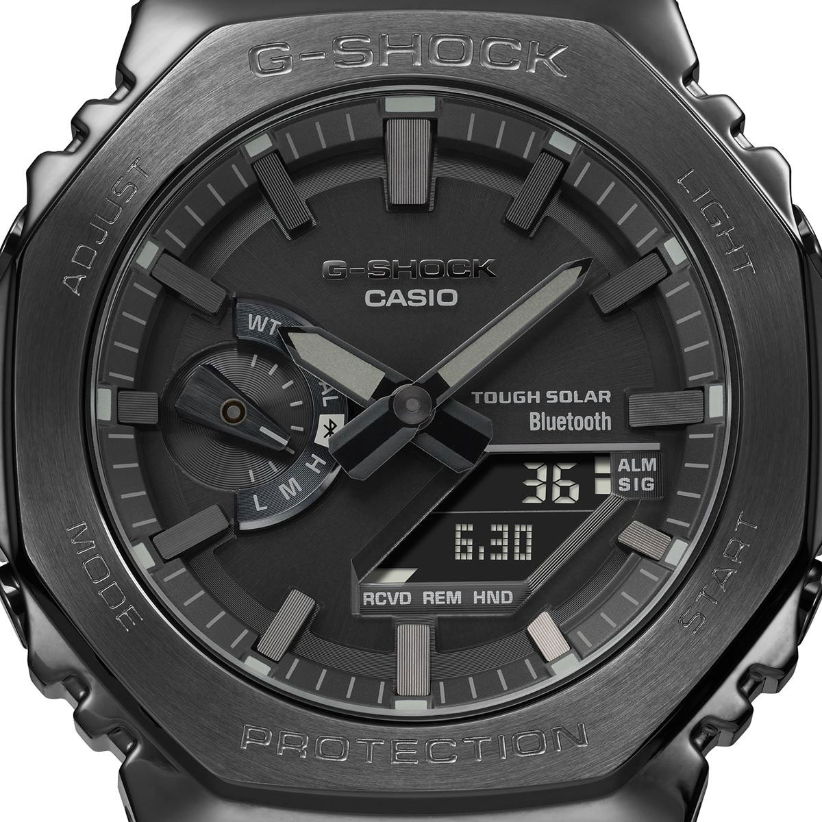 G-SHOCK カシオ Gショック CASIO GM-B2100BD-1AJF タフソーラー フルメタル ブラック 腕時計 メンズ スマートフォンリンク