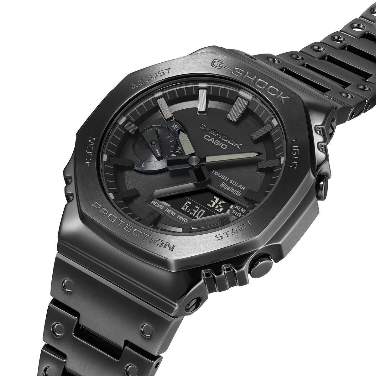 G-SHOCK カシオ Gショック CASIO GM-B2100BD-1AJF タフソーラー フルメタル ブラック 腕時計 メンズ スマートフォンリンク