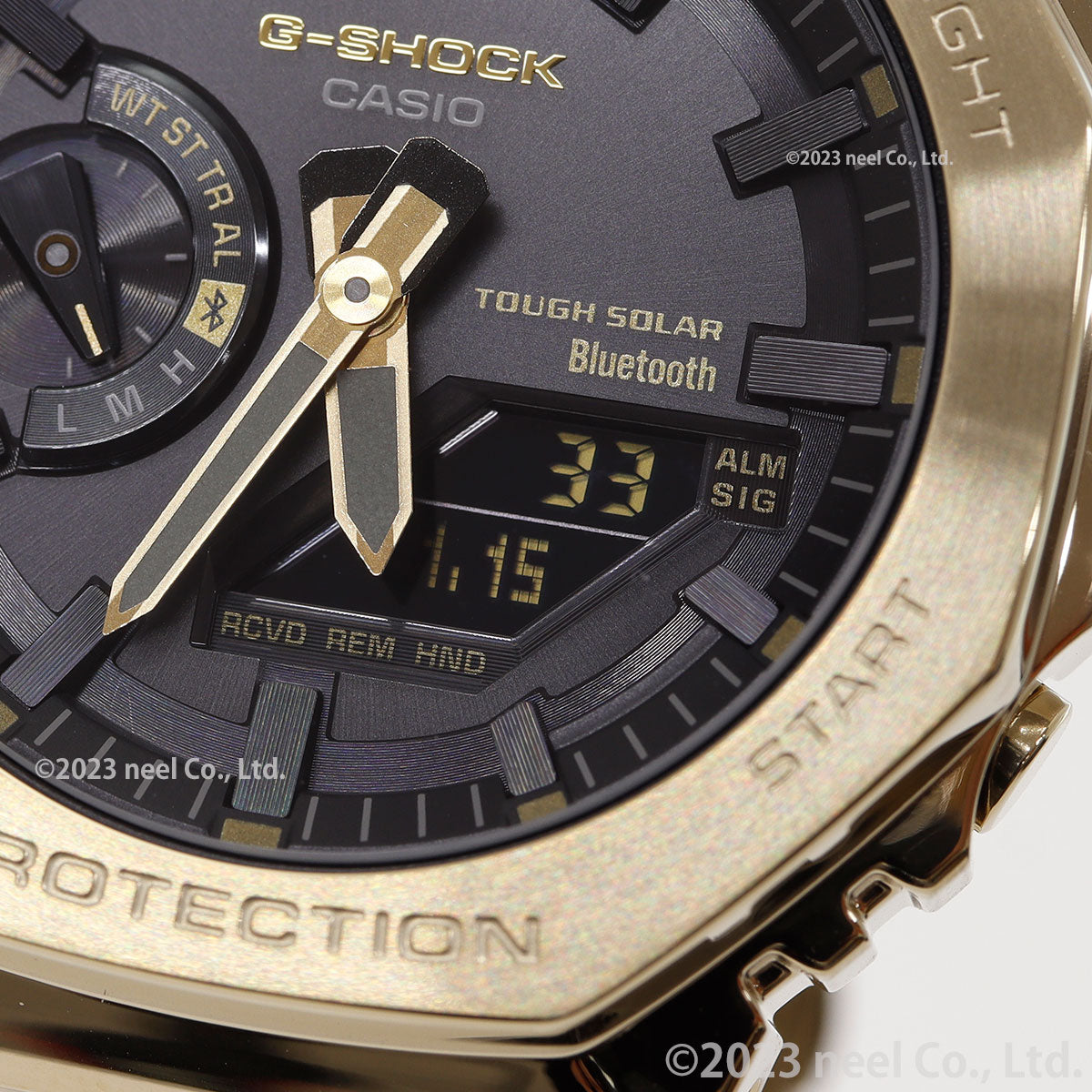 G-SHOCK カシオ Gショック CASIO GM-B2100GD-9AJF タフソーラー フルメタル ゴールド 腕時計 メンズ スマートフォンリンク