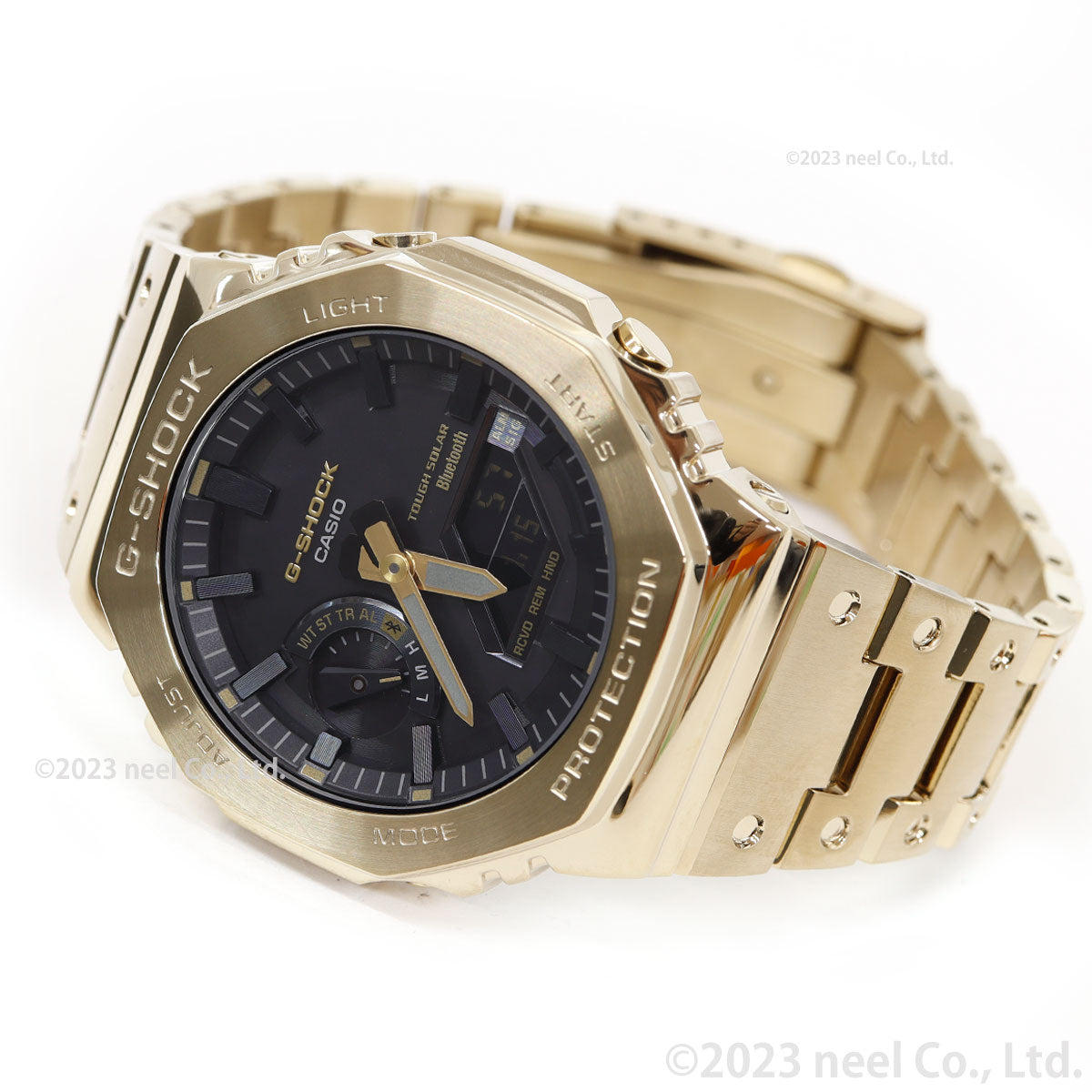 G-SHOCK カシオ Gショック CASIO GM-B2100GD-9AJF タフソーラー フルメタル ゴールド 腕時計 メンズ スマートフォンリンク