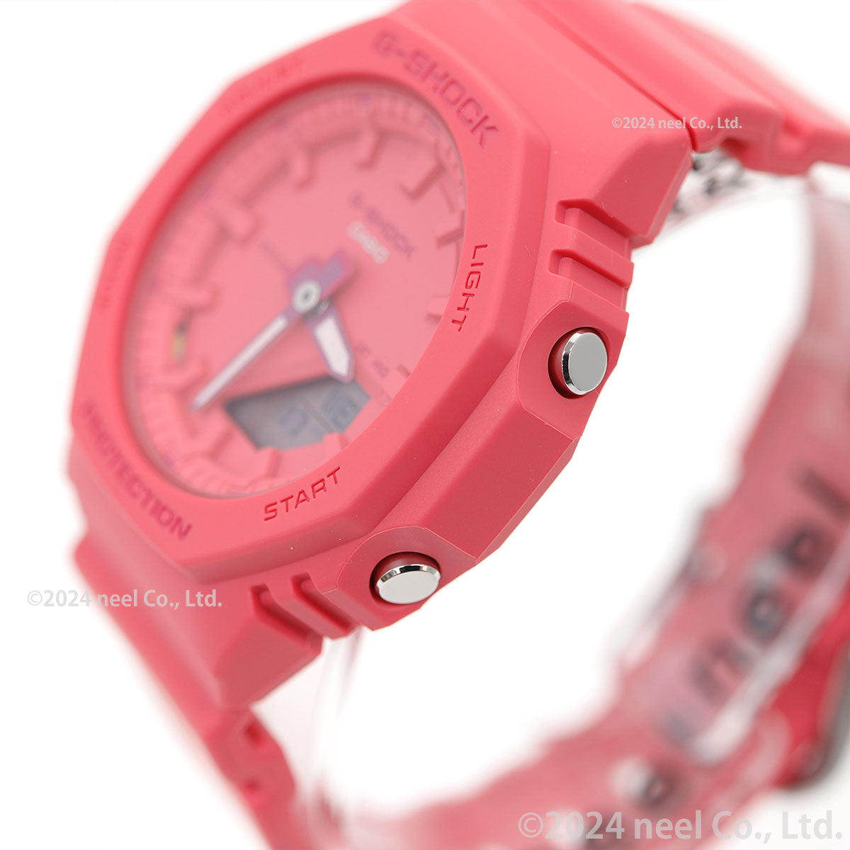 G-SHOCK カシオ Gショック CASIO アナデジ 腕時計 メンズ レディース GMA-P2100-4AJF GMA-S2100 小型化モデル TONE-ON-TONE Series ブライトピンク【2024 新作】