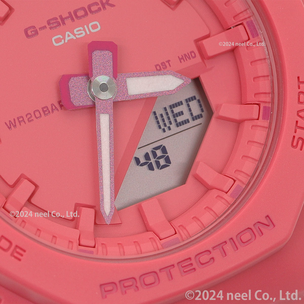 G-SHOCK カシオ Gショック CASIO アナデジ 腕時計 メンズ レディース GMA-P2100-4AJF GMA-S2100 小型化モデル TONE-ON-TONE Series ブライトピンク【2024 新作】