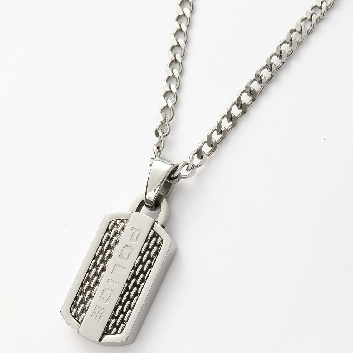 ポリス POLICE ネックレス ペンダント MESH MONO GN0002201