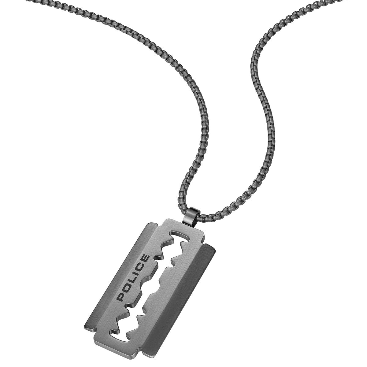 ポリス POLICE ネックレス ペンダント RAZORBLADE GN0005502