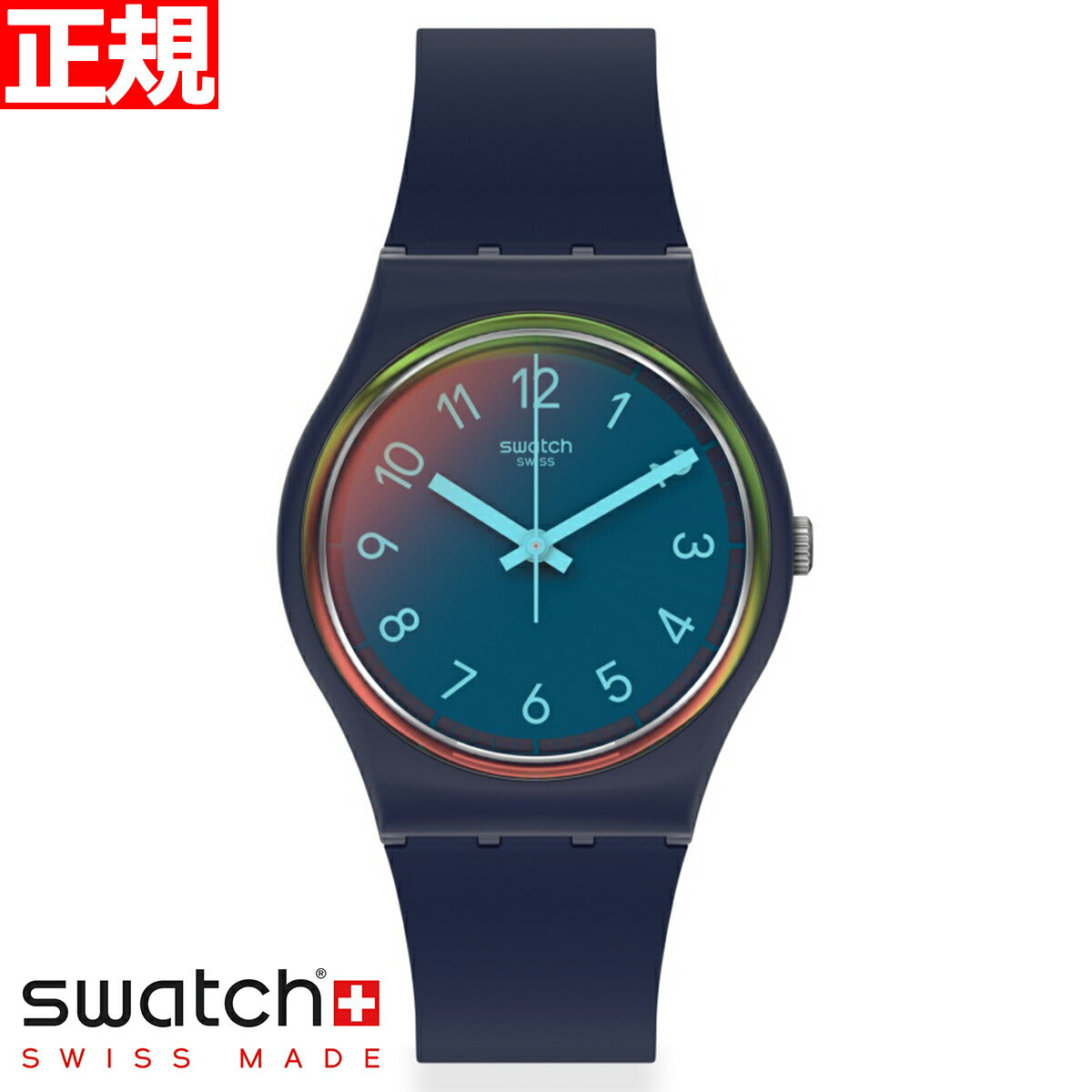 swatch スウォッチ 腕時計 メンズ レディース オリジナルズ ジェント ラ・ナイト・ブルー Originals Gent LA NIGHT BLUE GN274