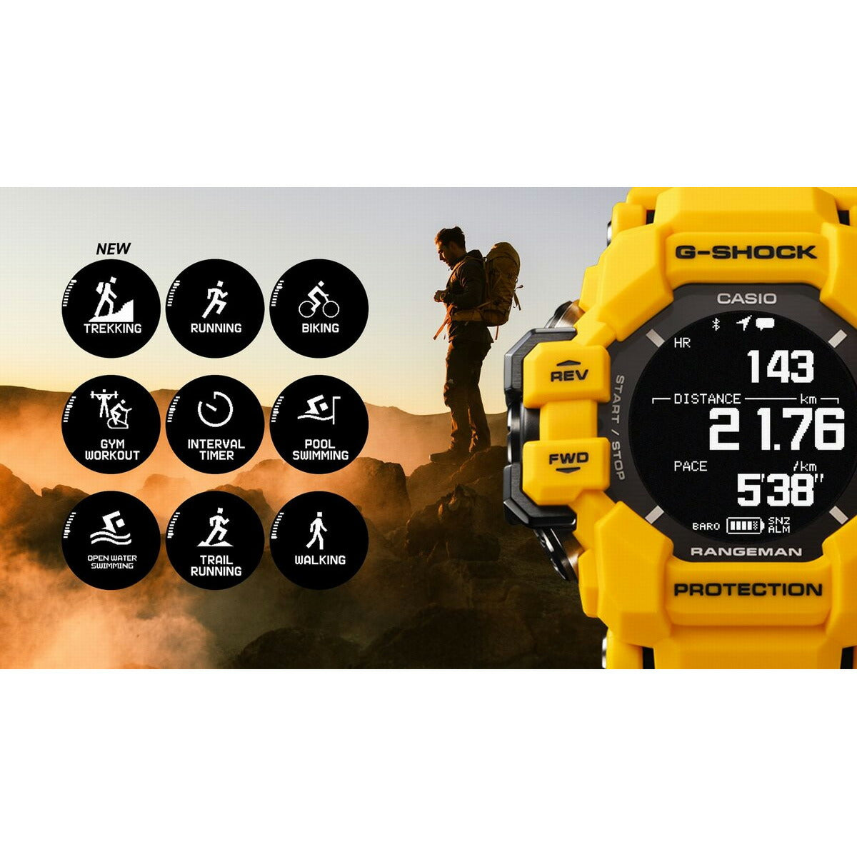 G-SHOCK カシオ Gショック レンジマン CASIO RANGEMAN GPR-H1000-1JR 電波 ソーラー 電波時計 腕時計 メンズ MASTER OF G【2024 新作】