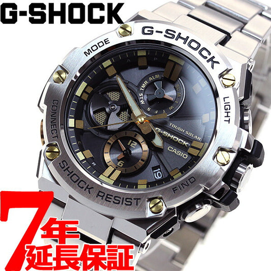 カシオ Gショック Gスチール CASIO G-SHOCK G-STEEL ソーラー 腕時計 メンズ タフソーラー GST-B100D-1A9JF