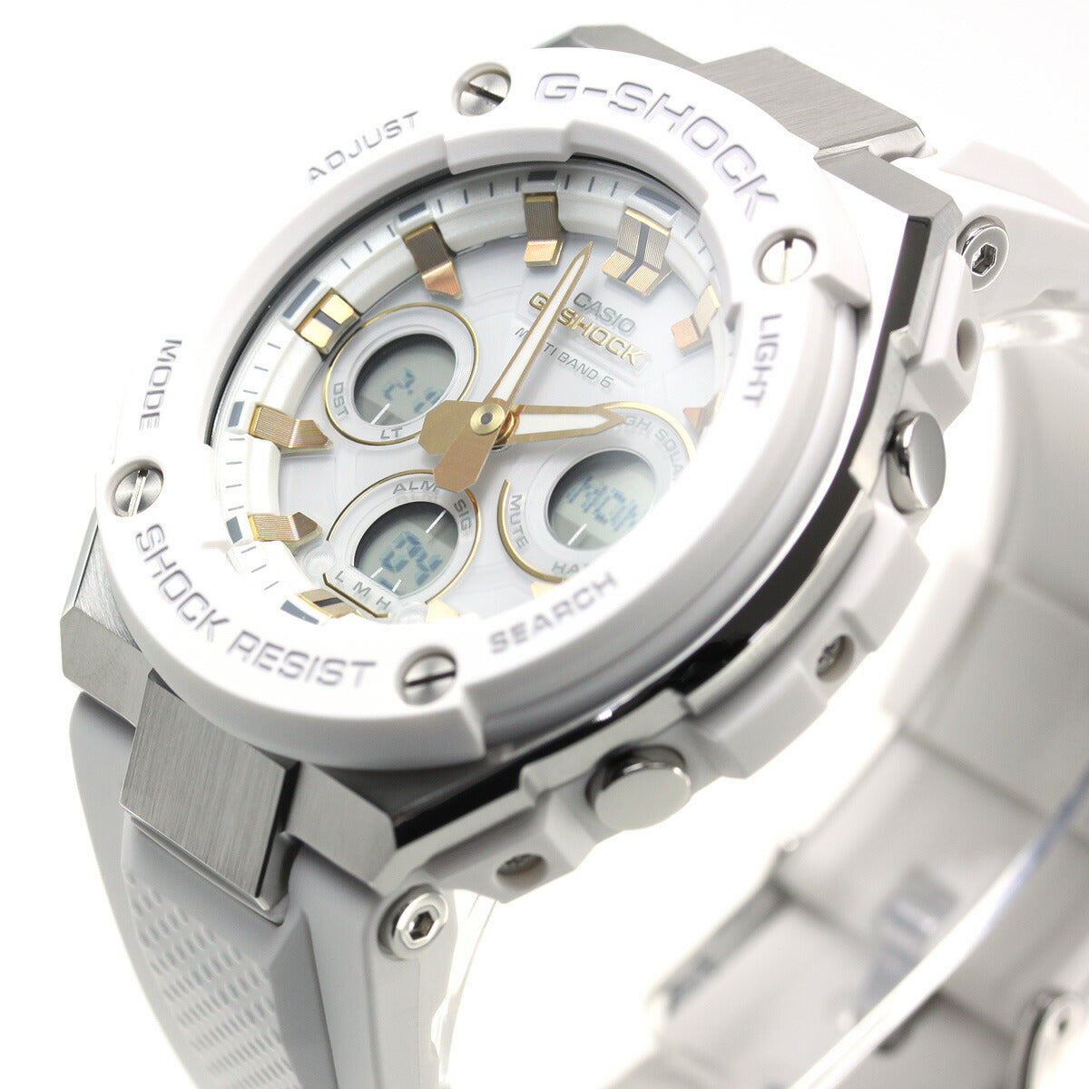 カシオ Gショック Gスチール CASIO G-SHOCK G-STEEL 電波 ソーラー 電波時計 腕時計 メンズ タフソーラー GST-W300-7AJF