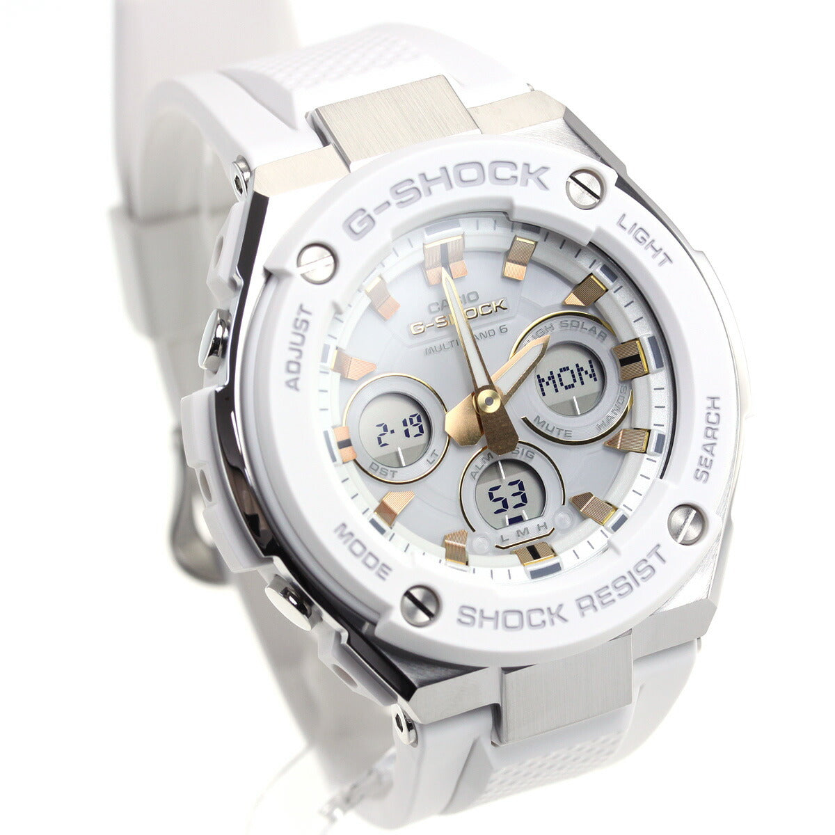 カシオ Gショック Gスチール CASIO G-SHOCK G-STEEL 電波 ソーラー 電波時計 腕時計 メンズ タフソーラー GST-W300-7AJF