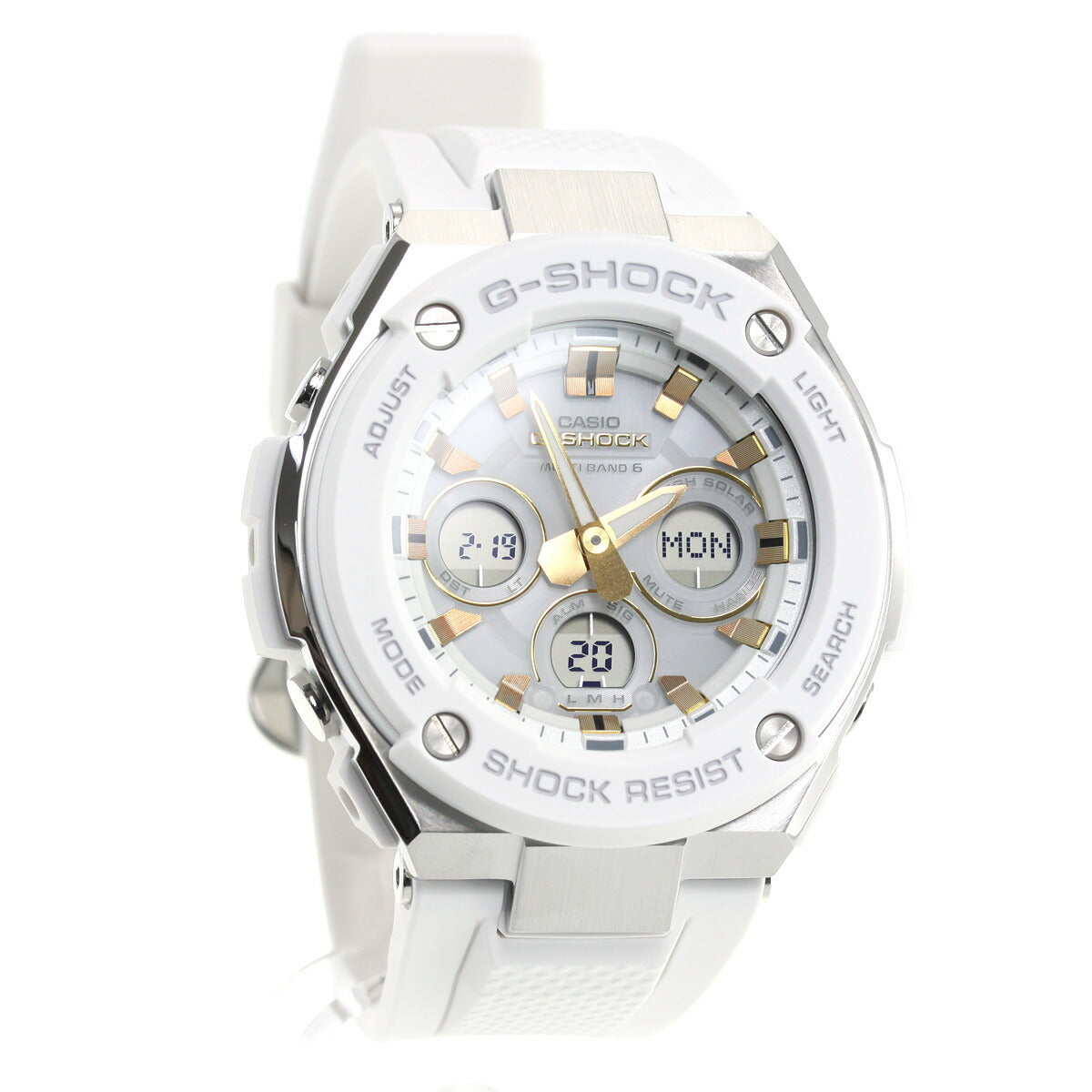 カシオ Gショック Gスチール CASIO G-SHOCK G-STEEL 電波 ソーラー 電波時計 腕時計 メンズ タフソーラー GST-W300-7AJF
