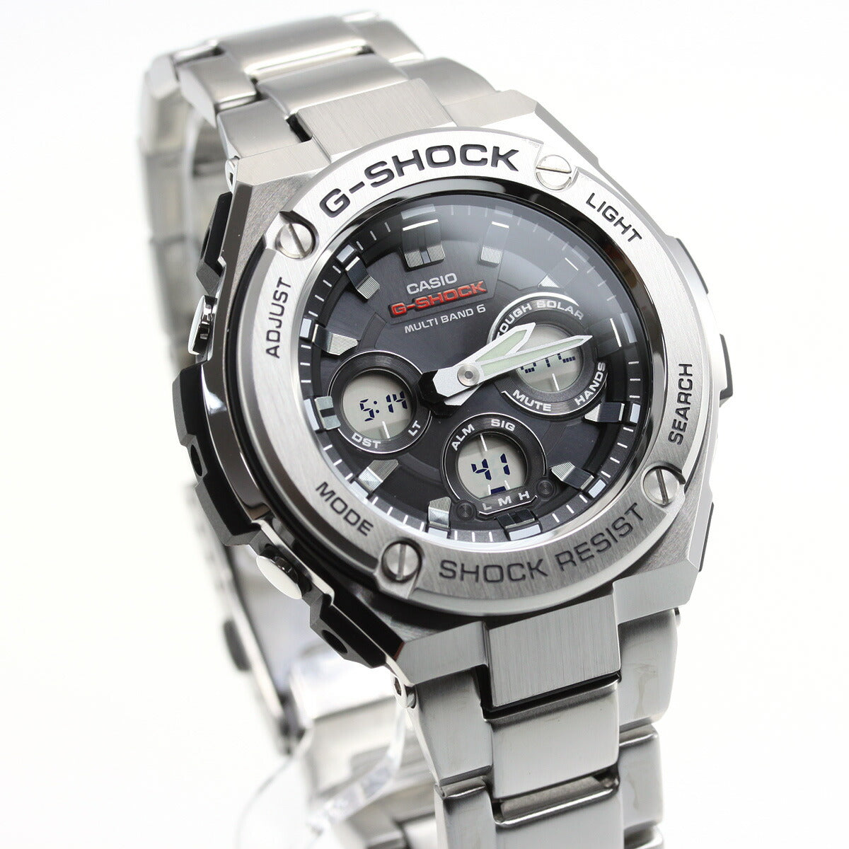 カシオ Gショック Gスチール CASIO G-SHOCK G-STEEL 電波 ソーラー 電波時計 腕時計 メンズ タフソーラー GST-W310D-1AJF