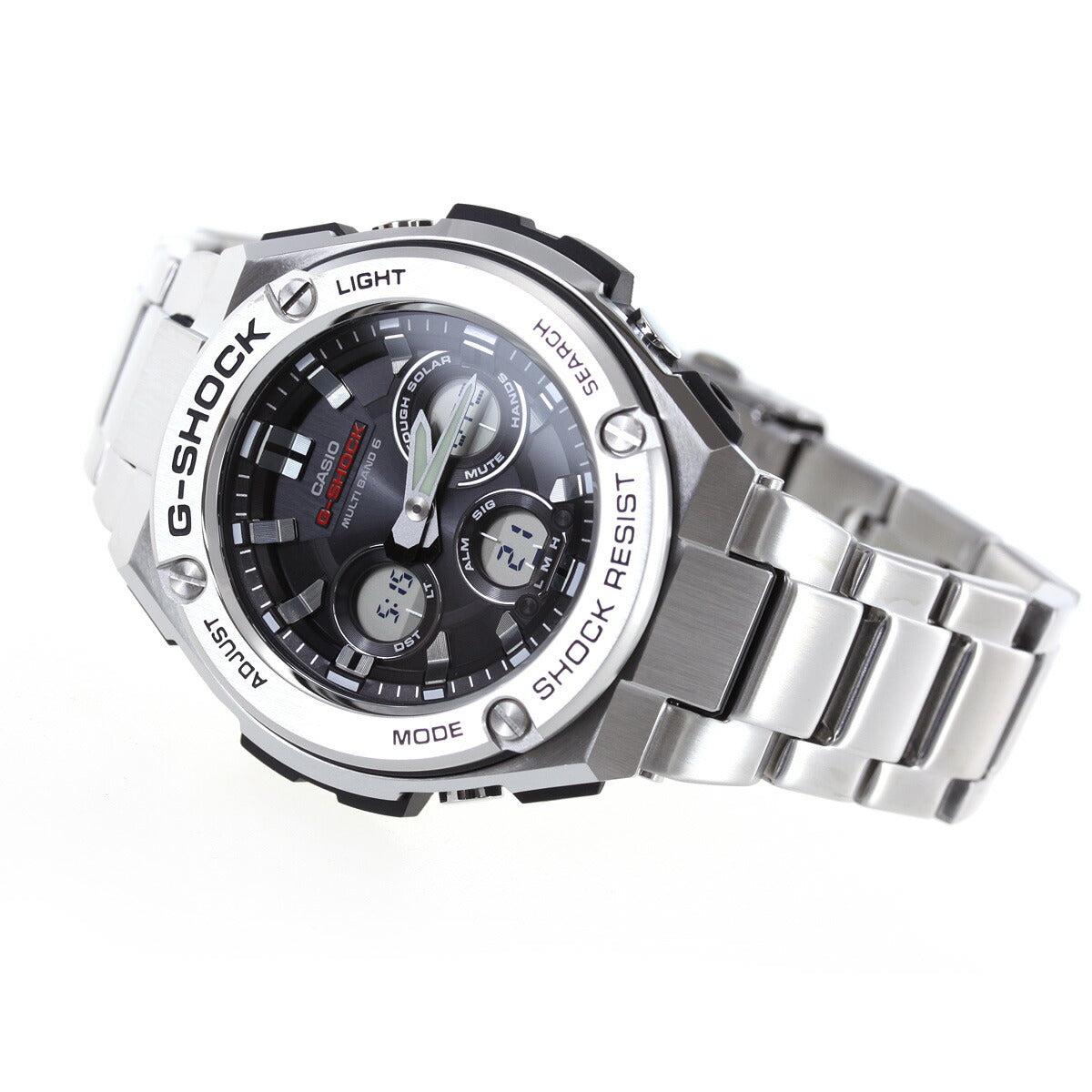 カシオ Gショック Gスチール CASIO G-SHOCK G-STEEL 電波 ソーラー 電波時計 腕時計 メンズ タフソーラー GST-W310D-1AJF