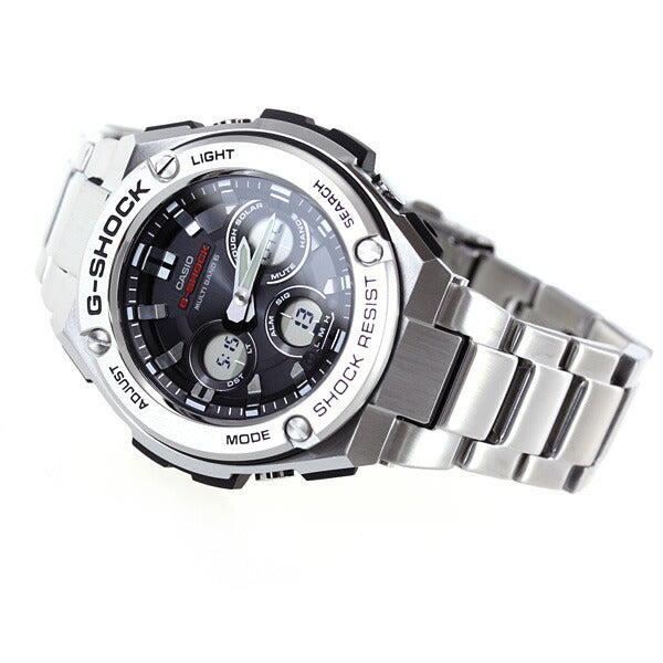 カシオ Gショック Gスチール CASIO G-SHOCK G-STEEL 電波 ソーラー 電波時計 腕時計 メンズ タフソーラー GST-W310D-1AJF