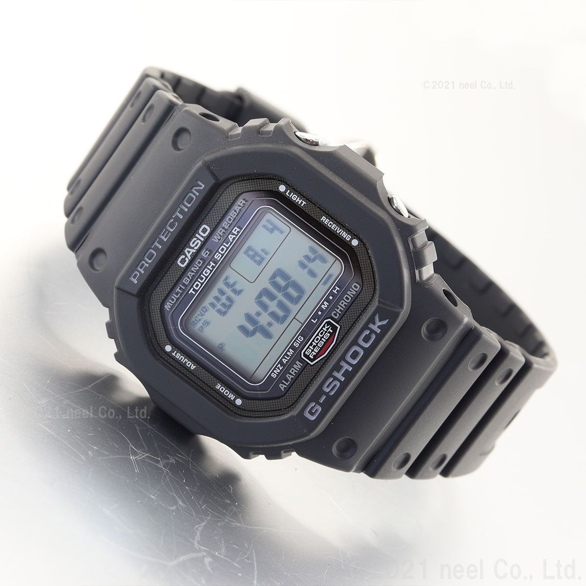 G-SHOCK Gショック GW-5000U-1JF 電波 ソーラー 電波時計 5600 ブラック デジタル メンズ 腕時計 カシオ CASIO タフソーラー