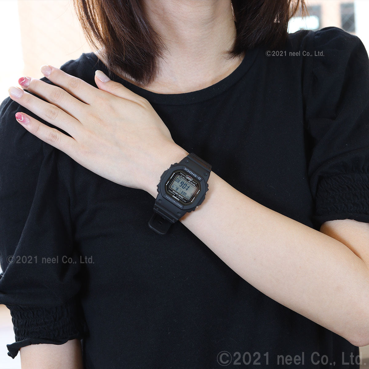 G-SHOCK Gショック GW-5000U-1JF 電波 ソーラー 電波時計 5600 ブラック デジタル メンズ 腕時計 カシオ CASIO タフソーラー
