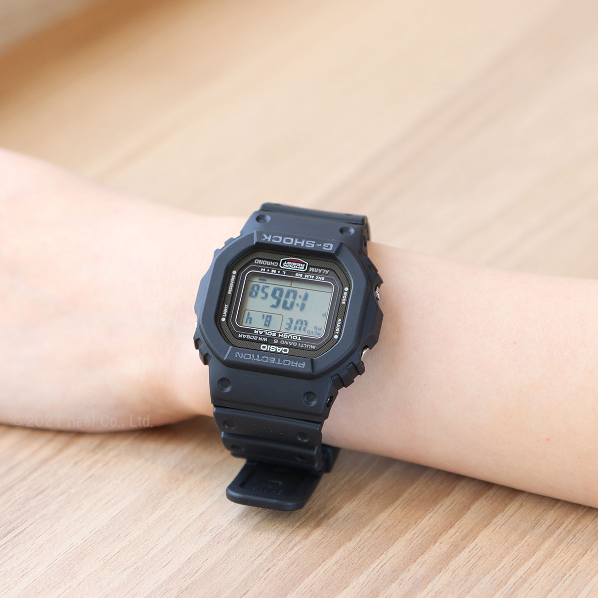 G-SHOCK Gショック GW-5000U-1JF 電波 ソーラー 電波時計 5600 ブラック デジタル メンズ 腕時計 カシオ CASIO タフソーラー