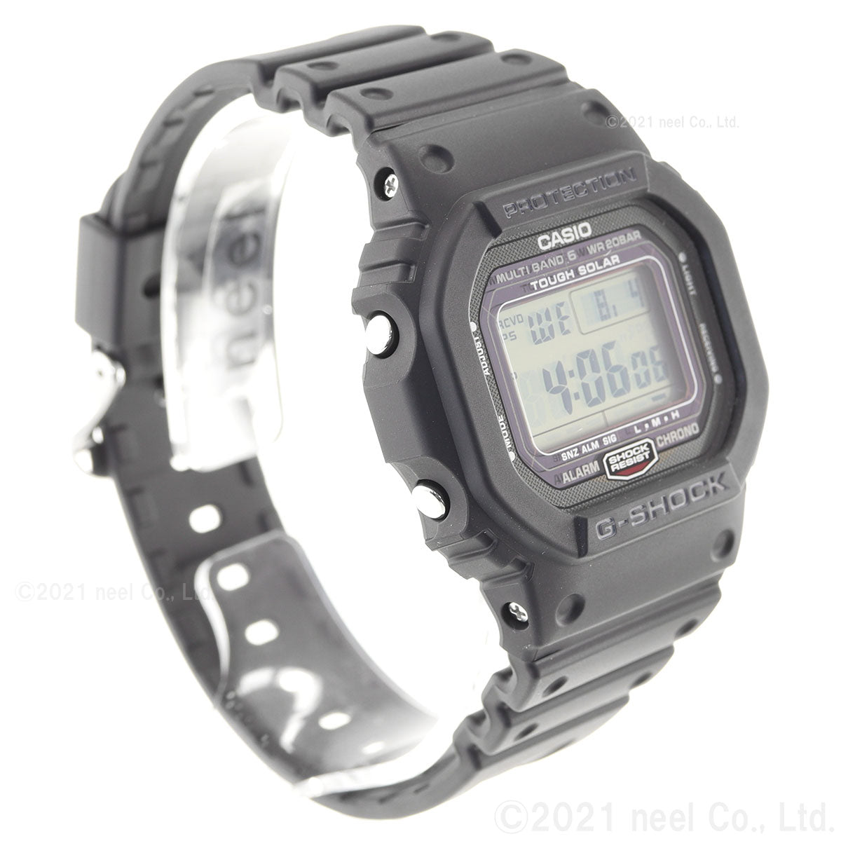 G-SHOCK Gショック GW-5000U-1JF 電波 ソーラー 電波時計 5600 ブラック デジタル メンズ 腕時計 カシオ CASIO タフソーラー