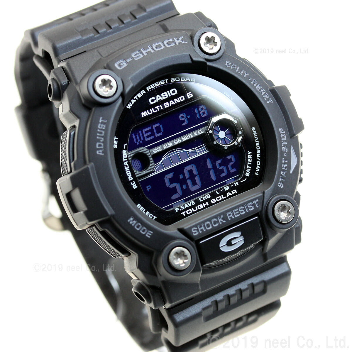 カシオ Gショック G-SHOCK 電波時計 ソーラー メンズ GW-7900B-1JF【正規品】【送料無料】