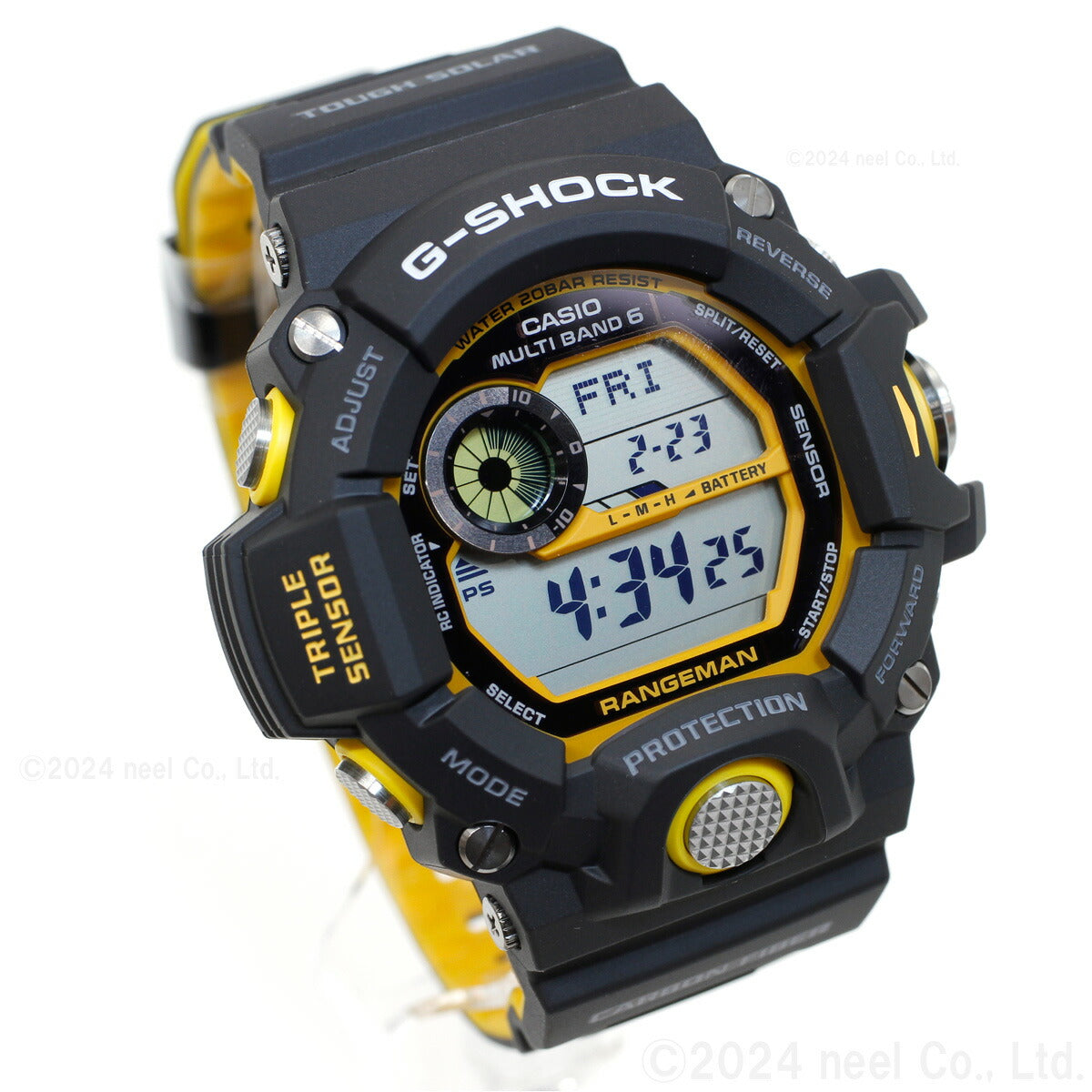 G-SHOCK カシオ Gショック レンジマン CASIO RANGEMAN GW-9400YJ-1JF 電波 ソーラー 電波時計 腕時計 メンズ MASTER OF G