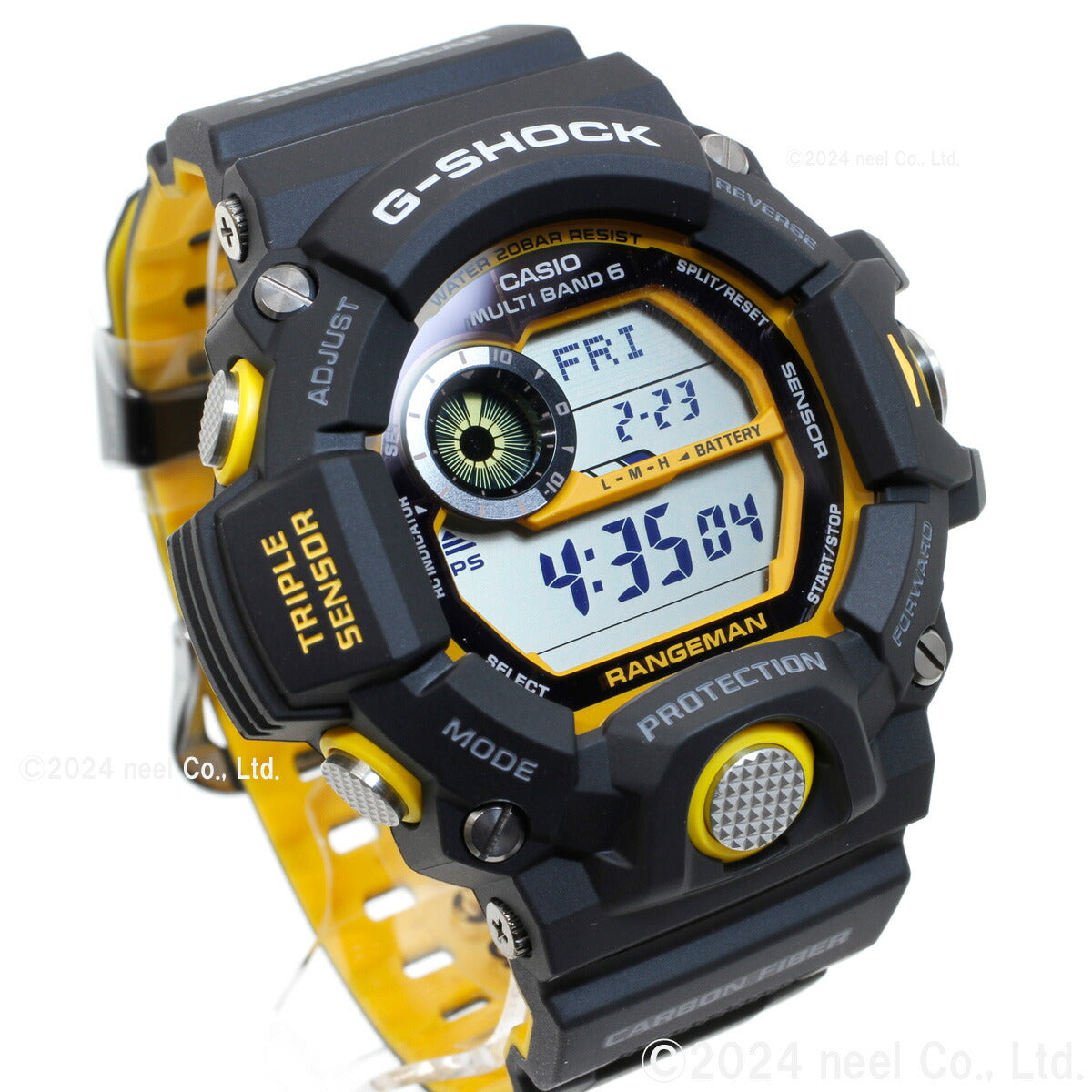 G-SHOCK カシオ Gショック レンジマン CASIO RANGEMAN GW-9400YJ-1JF 電波 ソーラー 電波時計 腕時計 メンズ MASTER OF G