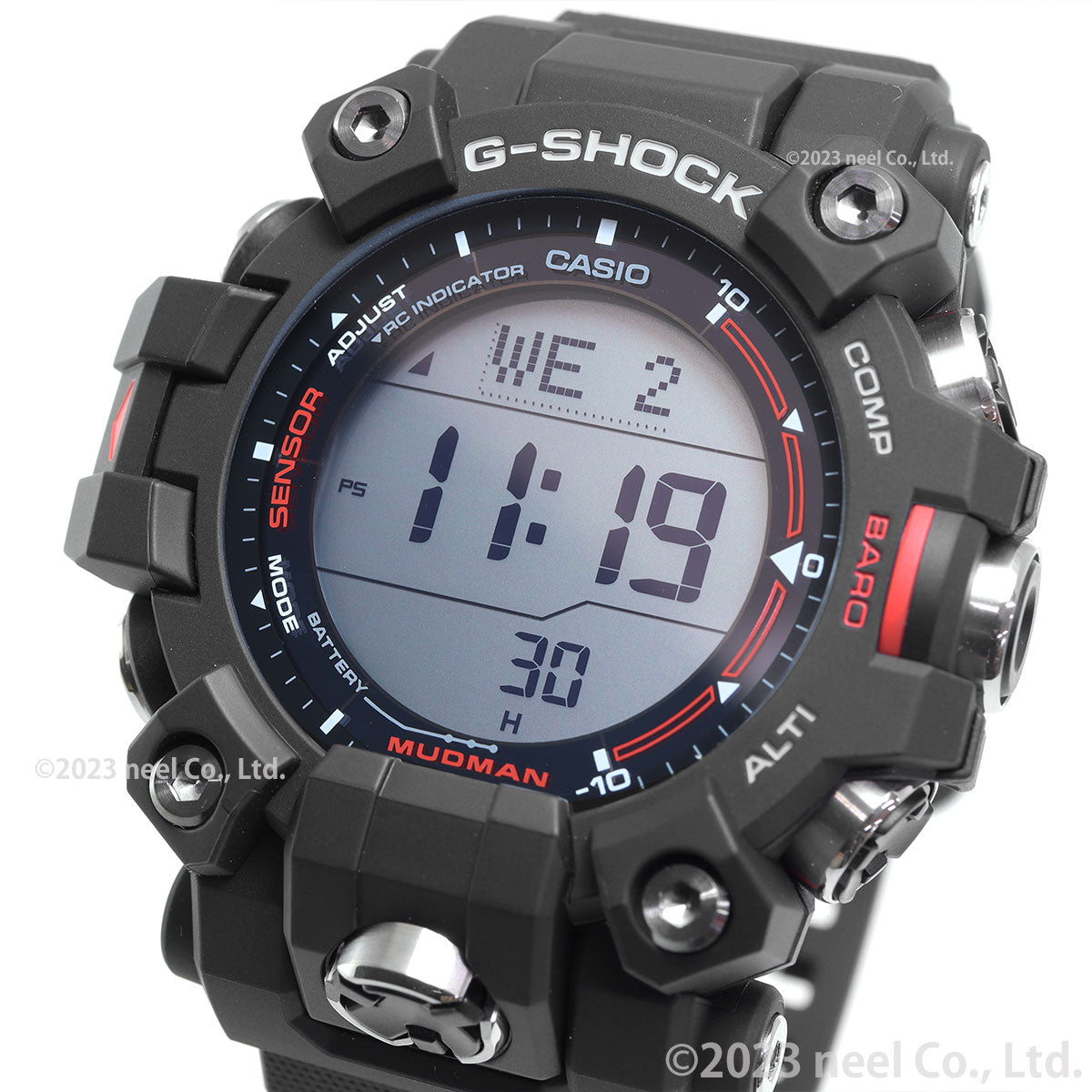 G-SHOCK 電波 ソーラー 電波時計 カシオ Gショック マッドマン MUDMAN 腕時計 メンズ MASTER OF G GW-9500-1JF