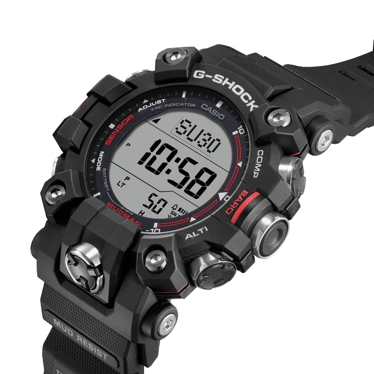 G-SHOCK 電波 ソーラー 電波時計 カシオ Gショック マッドマン MUDMAN 腕時計 メンズ MASTER OF G GW-9500-1JF