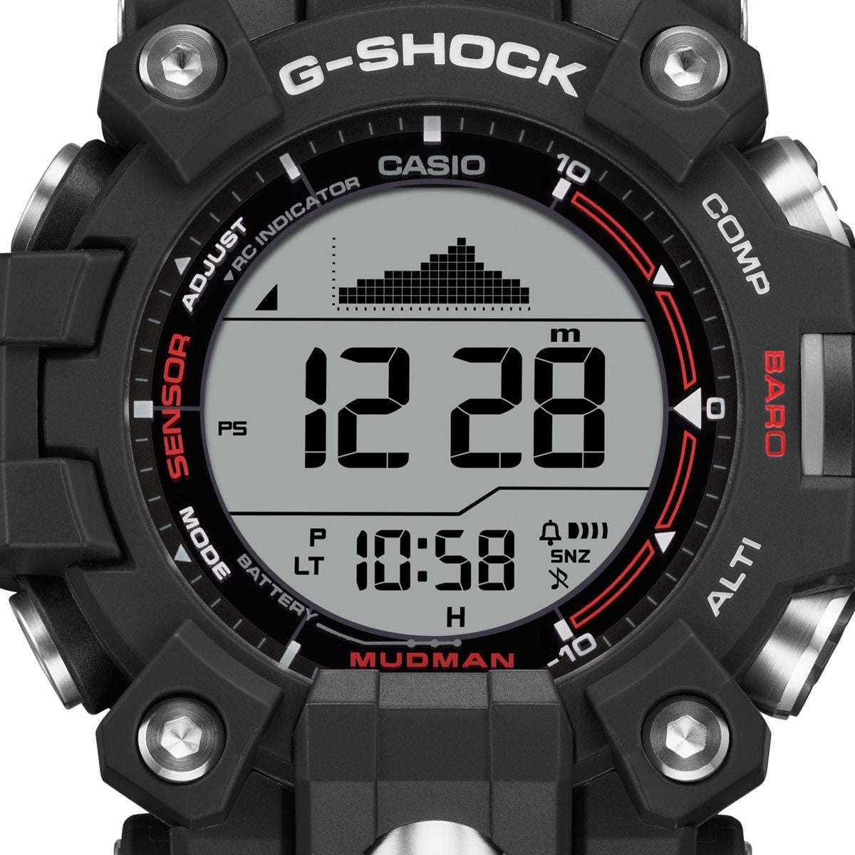 G-SHOCK 電波 ソーラー 電波時計 カシオ Gショック マッドマン MUDMAN 腕時計 メンズ MASTER OF G GW-9500-1JF