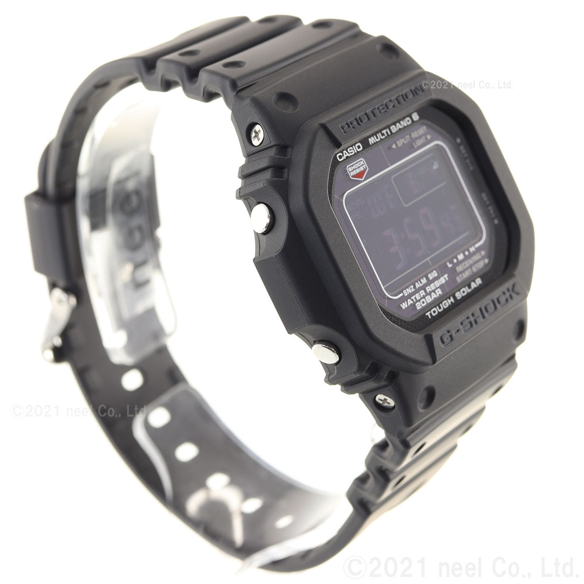 G-SHOCK Gショック GW-M5610U-1BJF 電波 ソーラー 電波時計 5600 ブラック デジタル メンズ 腕時計 カシオ CASIO タフソーラー