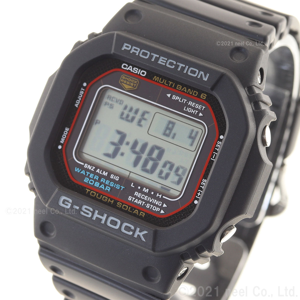 G-SHOCK Gショック GW-M5610U-1JF 電波 ソーラー 電波時計 5600 ブラック デジタル メンズ 腕時計 カシオ CASIO タフソーラー