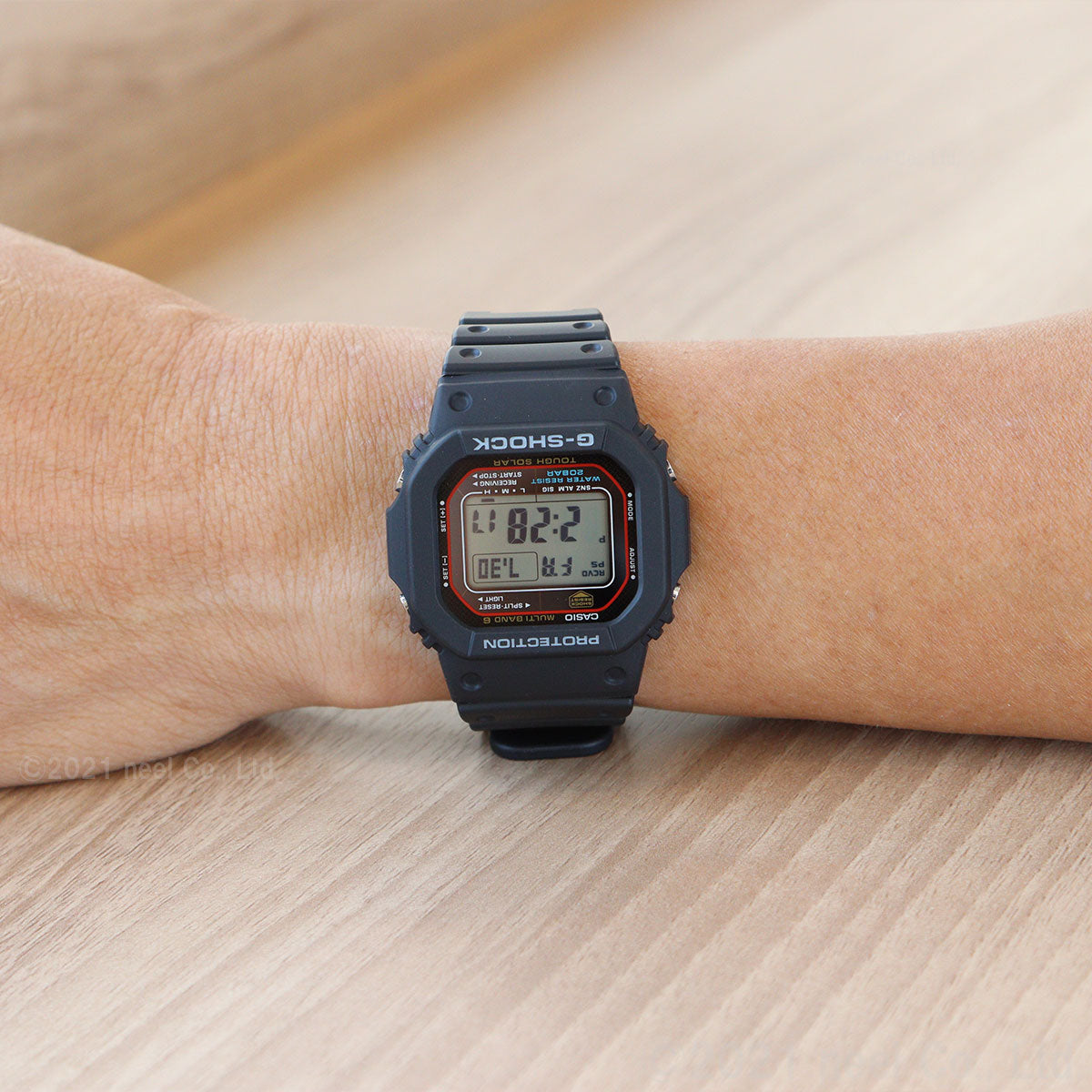 G-SHOCK Gショック GW-M5610U-1JF 電波 ソーラー 電波時計 5600 ブラック デジタル メンズ 腕時計 カシオ CASIO タフソーラー