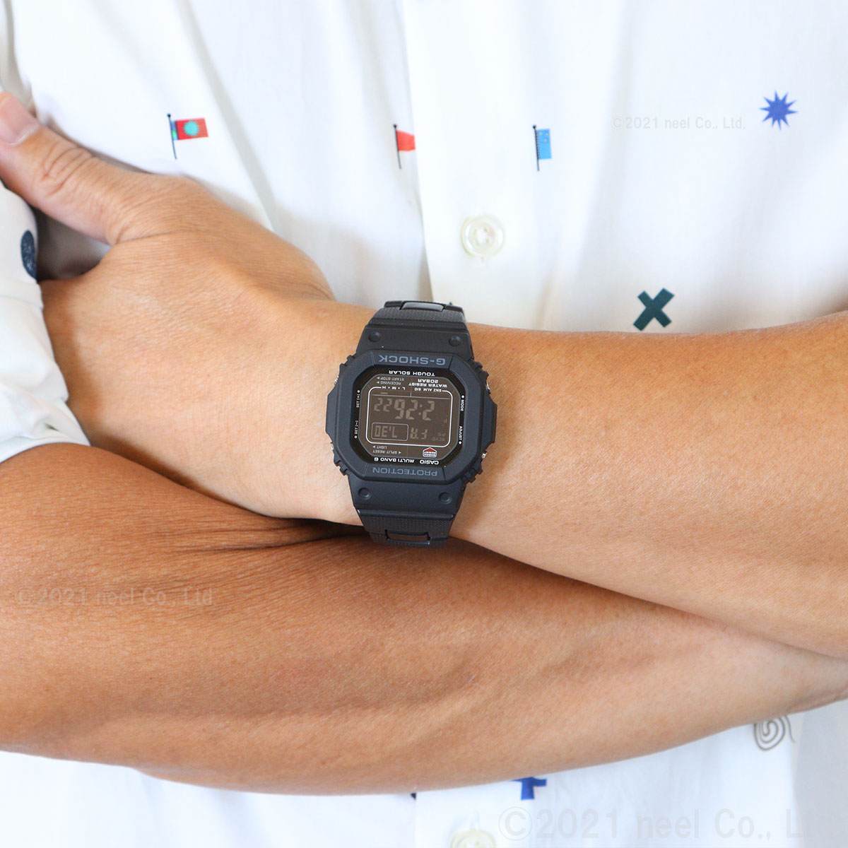 G-SHOCK Gショック GW-M5610UBC-1JF 電波 ソーラー 電波時計 5600 ブラック デジタル メンズ 腕時計 カシオ CASIO タフソーラー