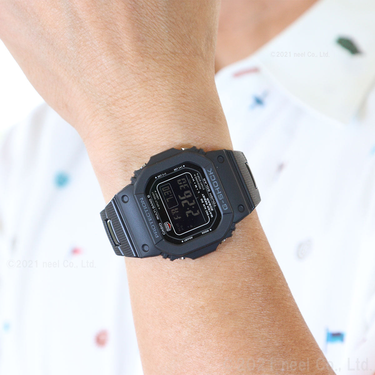 G-SHOCK Gショック GW-M5610UBC-1JF 電波 ソーラー 電波時計 5600 ブラック デジタル メンズ 腕時計 カシオ CASIO タフソーラー