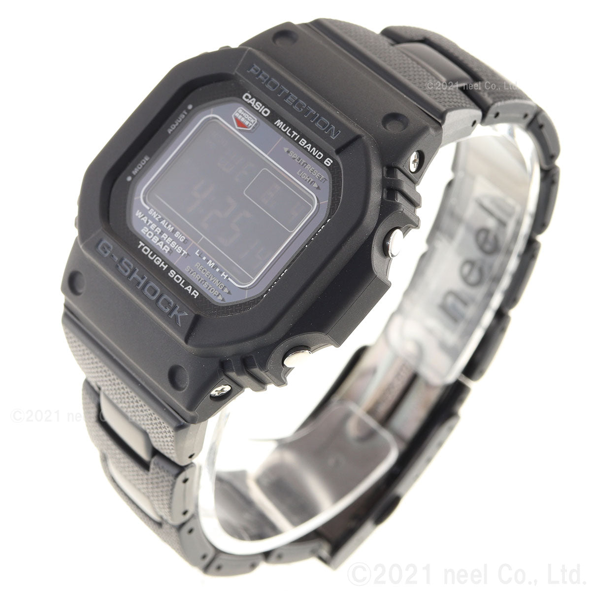 G-SHOCK Gショック GW-M5610UBC-1JF 電波 ソーラー 電波時計 5600 ブラック デジタル メンズ 腕時計 カシオ CASIO タフソーラー
